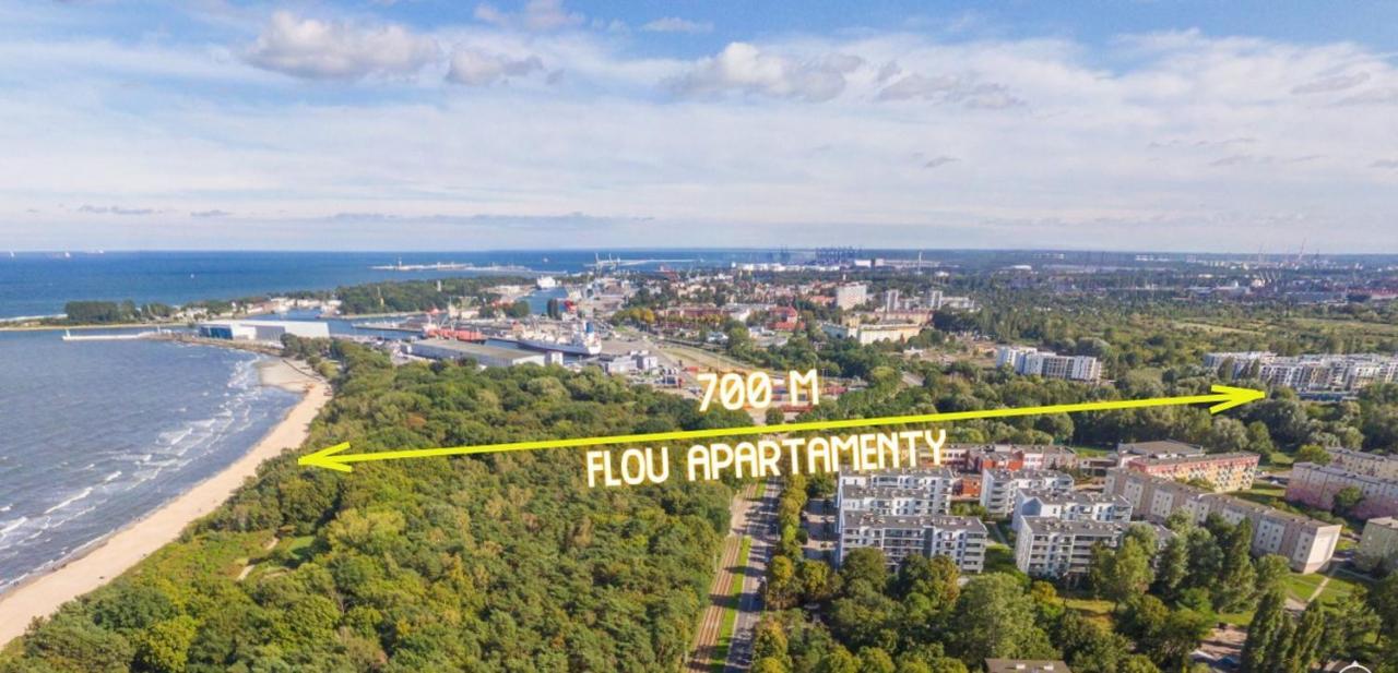 Wow Flou Przystan Letnica Apartamenty 700M Plaza Gdańsk Zewnętrze zdjęcie